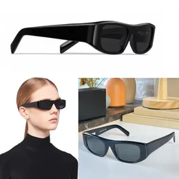 Mężczyźni okulary przeciwsłoneczne Runway Projektowanie prostokątne kobiety okulary okulary na świeżym powietrzu logo mostki odcienie SPR20W-F Fashion Classic dla kobiet luksusowe okulary przeciwsłoneczne