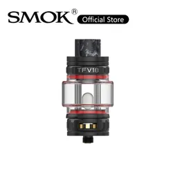 SMOK TFV18 SUB OHM Tank 7.5ml Pres-Slide Atomizer 0,15Ohm 0.33ohm Me Bobinli Ayarlanabilir Alt Hava Akışı Sistemi% 100 Otantik