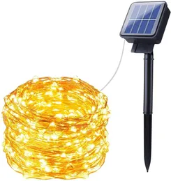 Strings Solar LED Light Outdoor Garden Waterproof Fairy Garland String Lights Christas Party Power Lap Decoration 12/22/32/42LED