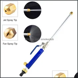 워터 펌프 수영장 스파스 안뜰 잔디밭 정원 홈 자동차 고압 건 46cm 제트 세탁기 호스 지팡이 노즐 스프레이 급수 스프레이 스프링클러 클레