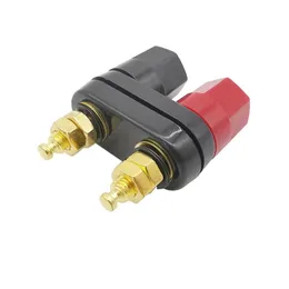 Other Lighting Accessories Couple Terminals Connector Gold Plated Red Black Dual Banana Plug Jack Terminal Binding Post Speaker JackOther Ac