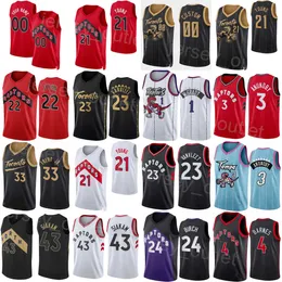 Print Edition Basketball City Earned Pascal Siakam Jersey 43 OG Anunoby 3 Gary Trent Jr 33 Precious Achiuwa 5 Scottie Barnes 4 Fred VanVleet 23 Classic Man Woman