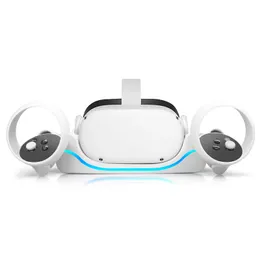 Ładowarka magnetyczna USB stacja dokująca do zestawu słuchawkowego Oculus Quest 2 VR zestaw podstawek do szybkiego ładowania 2 akcesoria 220509