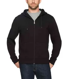 Herren-Kapuzenpullover, Sweatshirts, Herren-Jacken aus Merinowolle, 97 % Jacke, 240 g, Thermo-Kapuzenpullover, Hoodies, schnell trocknender Kapuzenpullover, geruchshemmend, Euro-Größe 7WDY