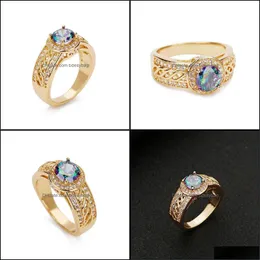 Wedding Rings Jewelry Oem Women Gold Fine Accessories Big Metal Funny Body Jewellery Engagement Ring Fashi Dhved