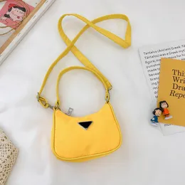 W Children Mini Purses Bag Handbags 2022 Barn Nylon Canvas Crossbody Bags For Girls Boys Shoulder Messenger Handbag
