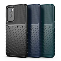 Caixas de pára-choques para ONEPLUS 9 9R 8T 8 7T 9 Pro Nord N10 N100 cobertura à prova de choque de silicone macio tampa