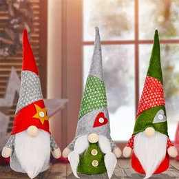 Love Star 2 Kolor Hat Rudolph Doll Party Decorations Christmas Fablesd Dwarf Toys Ornaments Living Room Hotel Santa Festival Supplies 10HB1 Q2