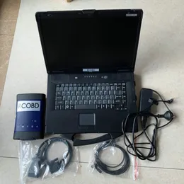 MDI2 -Scanner -Diagnose -Tool USB- oder Bluetooth -Software SSD mit Laptop CF52 OBD -Kabeln Vollständiger Satz bereit zu verwenden