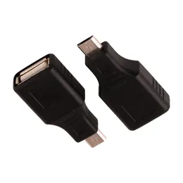 USB 2.0メスからマイクロUSB B 5ピン男性プラグコネクタ転送データ同期