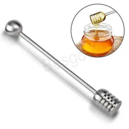 Utensili da cucina Asta per mescolare il miele Cucchiaio per miele in acciaio inossidabile Marmellata Miele Bastoncino per dessert Crema per mescolare Bastoncini Forniture per cottura BH6551 WLY