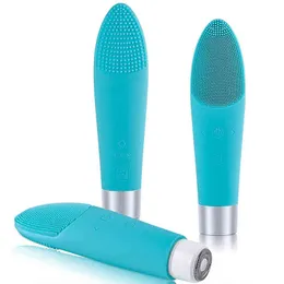 Electric Silicone Facial Cleansing Brush For Exfoliating,Massage And Deep With Hair Remover Lady Razor Skin Care Tools220429