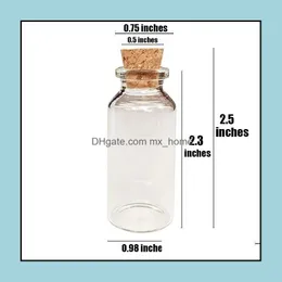 20ml Cork Jar Glass Butelki