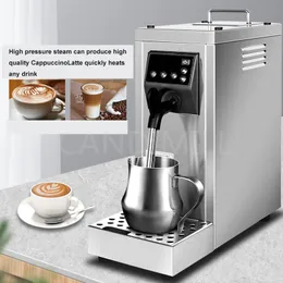 Coffee Shop Professioneller Milchdampfer Lebensmittelverarbeitungsgeräte Elektrischer Dampfmilchaufschäumer Kommerzielle Milchschäummaschine Edelstahl 1450 W