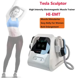 Emslim device hi-emt muscle building body slimming and shaping machine with 2 handles for fat burn butt lift