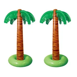 90cm Inflatable Tropical Palm Tree Pool Beach Party Decor Toy Outdoor Supplies 220713