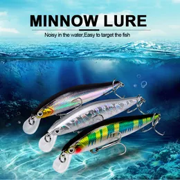 K1626 Minnows Bass Fishing Przynęty - Jerkbait Sinking Conde Zestaw Hard Baits Crankbait na pstrąg Sum Musky Bluegill Plug 5pcs/Kit