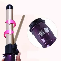 Modelador de Cabelo Automático Vara Profissional Rotativo Curling Roll Ceramic Rolling Ferramentas de Ondulação com Rotação Automática de 360 graus AA220316