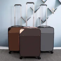 20 tum bär bagage spinnare rullande resväska designer berömd stil högkvalitativ vagn res Duffel väskor helgväska