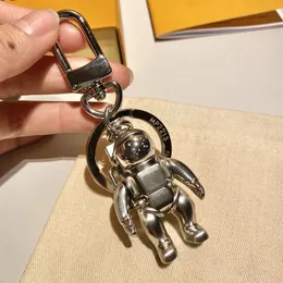 Designer carino portachiavi portachiavi astronauta designer portachiavi per regalo uomo donna accessori ciondolo borsa auto alta qualità con scatola