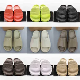 Slippers Designer Sandaal Voor Heren Dames Trends Slides MX Zand Grijs Oker Mineraal Blauw Crème Klei Zomer Strand Schoenen Hars Pure Colleettion