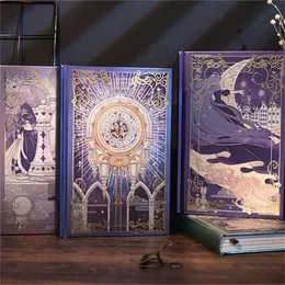 "Magic Castle" Diary Journal Sketchbook Piękny Planner Notebook Studium Notatnik Hard Cover Christmas Gifts Dzieci i dziewczęta 220401