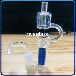 11.3 pollici Klein Recycler Oil Rigs Big Glass Bong Narghilè Smoke Glass Pipe Bubbler Dab Water Bong con 14mm banger