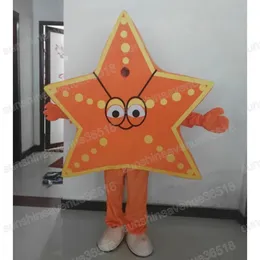 Halloween Star Mascot Costume Cartoon Tema Personagem Carnaval Festival Dresses Fancamente Fantorizada Festa ao ar livre Festa de adultos Tone de roupa