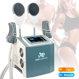 Emslim Machine Machine RF Neo 4 Ручка 7 Tesla EMS Muscle Build Sculpt Lifting Потеря жира Убрать целлюлит снижение веса Hiemt EMS стимуляция