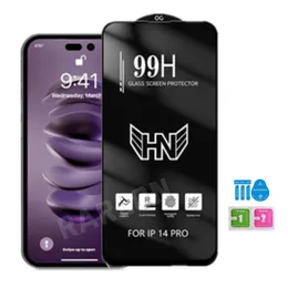 99H Tempered Glass 9H Hardness Screen Protector Edge to Edge Coverage Full Protection Durable Bubble Free For iPhone 15 14 13 12 11 Pro Max Samsung S21 FE A53 A73 A34 A54