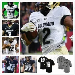 XFLSP Custom NCAA Colorado Buffaloes колледж Футбол сшитые трикотажные изделия Джален Харрис Джарен Манггам Рашаан Салам Мейсон Кросби Тайлер Литл