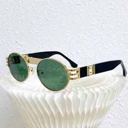 Designer de moda Óculos de sol para homens Mulheres de alta qualidade Luxury Glasses Designers Designers vintage Eyewear F UV400 Protection Circle Circle Box