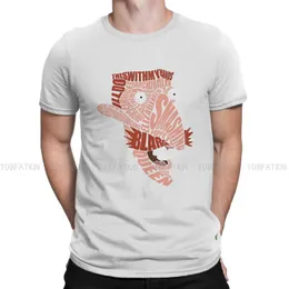 Erkek Tişörtler Tipografi Moda Tshirts The Wild Thornberrys Eliza Nigel Karikatür Erkekler Stil Saf Pamuk Üstleri T Shirt O Boyun Büyük Sizemen's