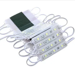 Süper Parlak DC 12V LED Modül 3 LEDS 5050 SMD SOĞUK BEYAZ SU YAPMAK LED Modül Işık Lambası