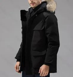 Parkas Coats erkek bayan tasarımcıları ceketler aşağı ceketler veste homme kış jassen puffer büyük kürk hoodies fourrure dış giyim mantau hiver parkas