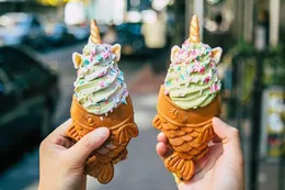 パンメーカーコマーシャルアイスクリームコーンマシン台湾ワッフルメーカーフィッシュシェイプブレッド