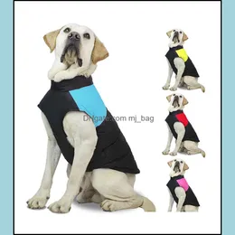 Hundkläder levererar husdjur hem trädgård varm västmästning höst vintervalp västar rockar med kopplar ringar modejacka outwear kostym för lar