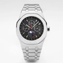 Herrenuhr, automatische mechanische Uhren, 41 mm, achteckige Lünette, wasserdichte Business-Armbanduhr, Automatik-Armbanduhr, Montre De Luxe