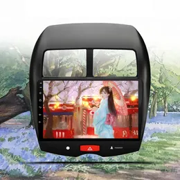 Mitsubishi ASX 2013-2015 멀티미디어 시스템을위한 10.1 인치 자동차 DVD 비디오 GPS 내비게이션 안드로이드