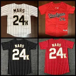 Nikivip Bruno Mars 24k Hooligans Men Men Baseball Jersey награждает бейсбол Джерси S-3XL Высококачественное винтаж