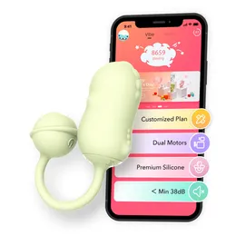 Monster Pub Toys Sexy Bluetooth Dildo Vibrator per donne Wireless Apprechable Clitoral G-Spot Guida per adulti Oggetti di bellezza per adulti