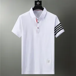 Polo di marca Abbigliamento da uomo Magliette estive Taglie forti Manica corta Homme Casual Cotone Abiti di moda di lusso di alta qualità 220608