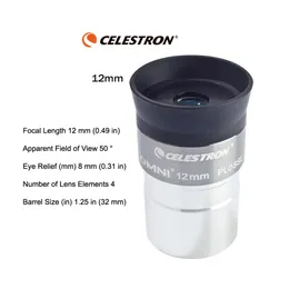 Celestron omni 12 mm eyepiece Fully Multi-Coated Metal for Astronomy Telescope