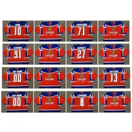 2002 2004 Equipe Russia Jerseys 10 Pavel Bure 71 Ilya Kovalchuk 91 Sergei Fedorov 27 Alex Kovalev 13 Pavel Datsyuk 8 Larionov Red Hockey