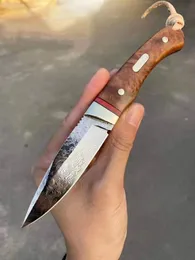 Bettas düz sabit bıçak bıçağı vg10 şam bıçağı ahşap ile g10 saplı taktik cep avı balık tutma EDC Survival Aracı