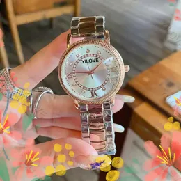 Modische, einfache Damen-Boutique-Uhr, Korea importierte Diamanten, Zifferblatt komplett aus Edelstahl, Quarzwerk, Outdoor-Sport, Business-Geschenk, Monterey-Armbanduhr