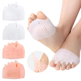 Socken Strumpfwaren Silikon Vorfuß Mittelfußpolster Schmerzlinderung Ortics Fußmassage Anti-Rutsch-Schutz High Heel Elastic Cushion CareSocks