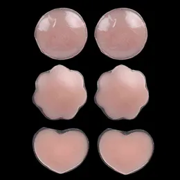 5pc por atacado de silicone tampa de sutiã pastéis de sutiã adesivo adesivo reutilizável petals woman lingerie y220725