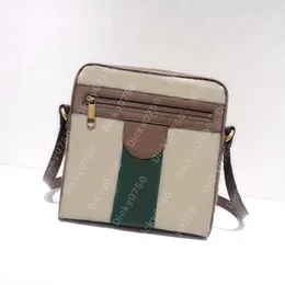 Mężczyźni Crossbody Bag Designer Messenger Luxury Man Canvas Torebka Sakoche skóra Dicky0750 Torby na ramię