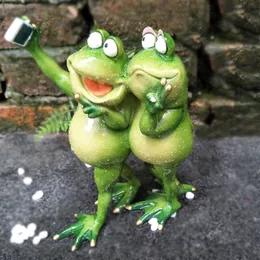 Festival frog home pastoral wind selftimer ornaments birthday students gifts gift fashion Y200104